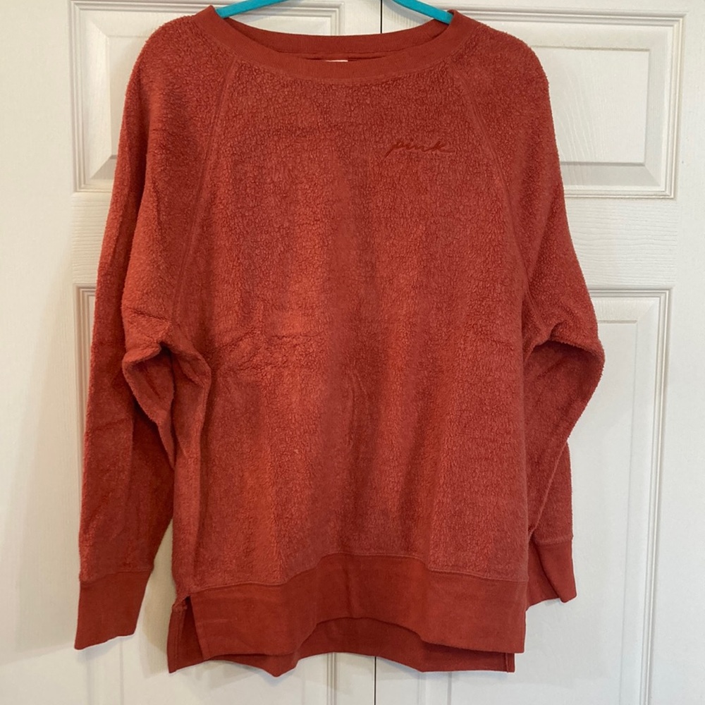 VS Pink inside out sweatshirt